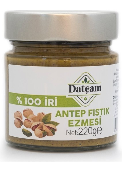 Şekersiz Iri Antep Fıstığı Ezmesi 220 gr