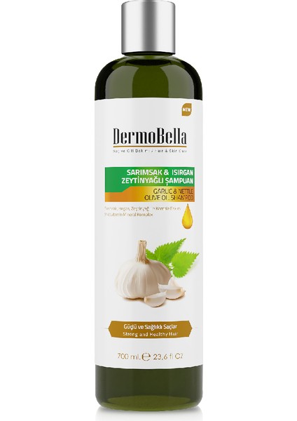 Sarımsak Isırgan Zeytinyağlı Şampuan 700 Ml