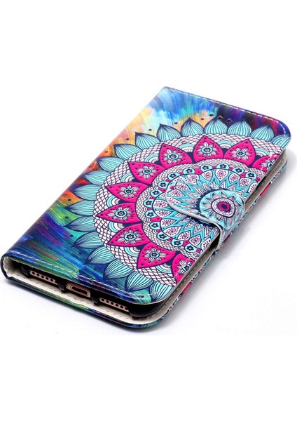 Samsung Galaxy A04S Için 4g (164.7 x 76.7 x 9.1 Mm) Desen Kabartmalı Telefon Kılıfı Pu Deri Deri Tpu Cüzdan Kılıfı Stand / El Kayışı (Yurt Dışından)