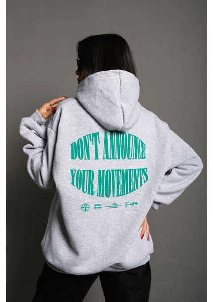 Kadın Dont Baskılı Sweatshirt