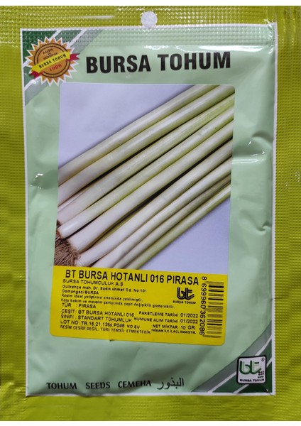 Hotanlı Uzun Bacak Pırasa Tohumu 10 gr