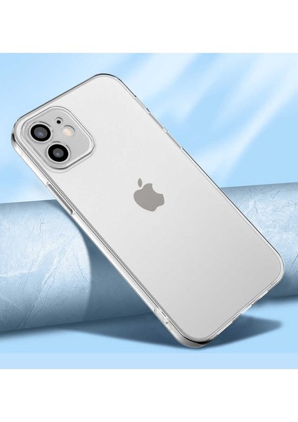Apple iPhone 12 Kamera Korumalı Şeffaf Kılıf + Ekran Koruyucu indirimleri