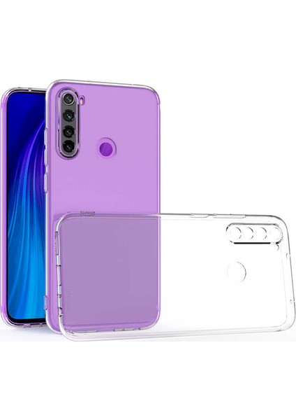 Xiaomi Redmi Note 8 Kamera Korumalı Şeffaf Kılıf + Ekran Koruyucu modelleri