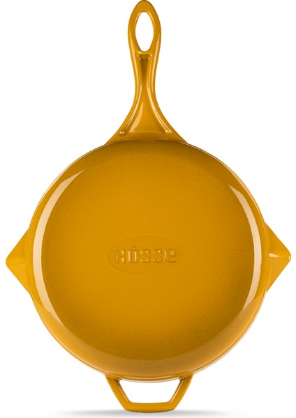 Hsygtv Yuvarlak Grill Döküm Tava 28CM