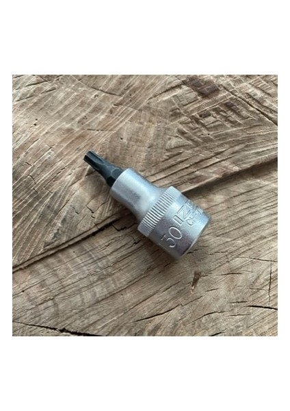 T30 Tork Uç T30 1/2 Lokma Bits Uç 50 Mm Vida Sıkma Ucu 10 Adet