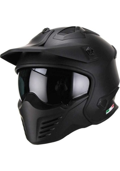 Sw 726 x Tokyo Mat Siyah Kask (Xxl)