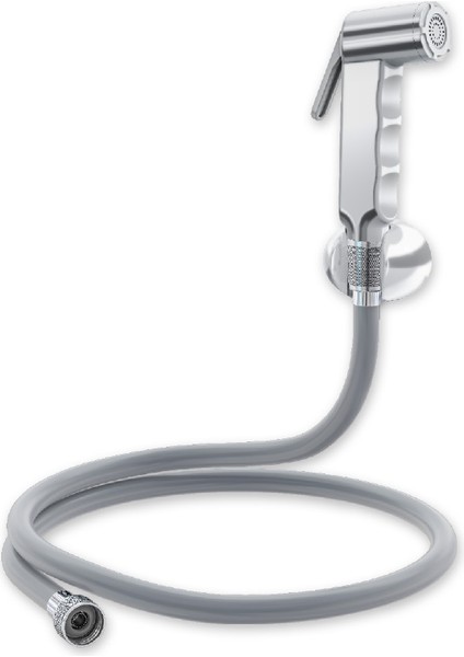 Taharet El Duşu Spiralli Taharetmatik Mat Krom VS-8720