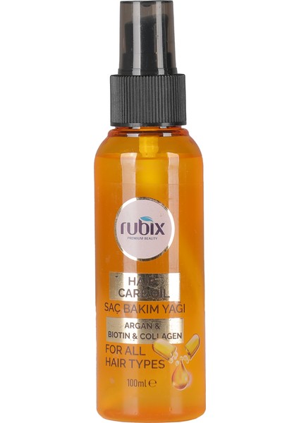 Saç Bakım Yağı Argan & Biotin & Collagen 100ML