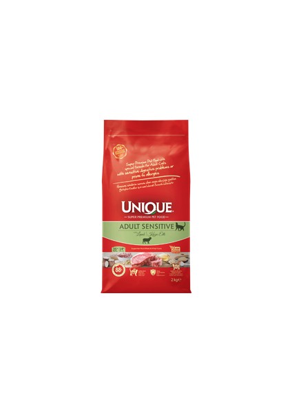 Sensitive Yetişkin Kedi Maması Kuzu Etli 2 kg