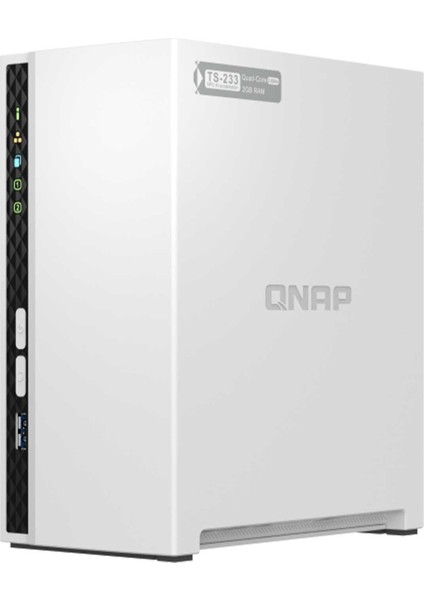 TS-233A4 2gb 2X2TB HDD 2x3.5" Sata Desteği Raıd(0-1) Nas Depolama Ünitesi