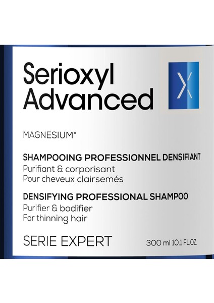 Serie Expert Serioxyl Advanced Yoğunluk Kazandıran Şampuan 300ml