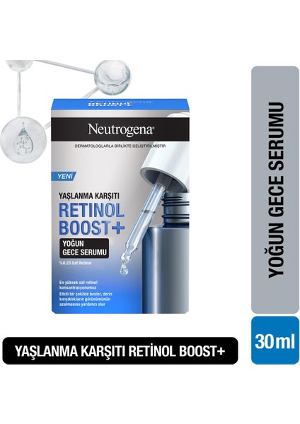 Neutrogena® Retinol Boost+ Yoğun Gece Serumu