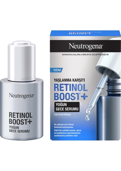 Neutrogena® Retinol Boost+ Yoğun Gece Serumu