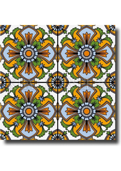 20 x 20 cm Antik Meksika Karoları 1 M2 (25 Adet)