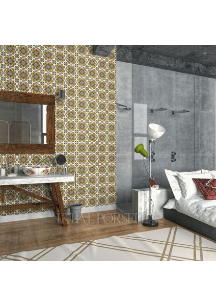 20 x 20 cm Antik Meksika Karoları 1 M2 (25 Adet) fiyatları