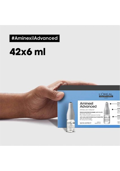 Serie Expert Aminexil Advanced Saç Dökülmesine Karşı Etkili Kür 42x6ml