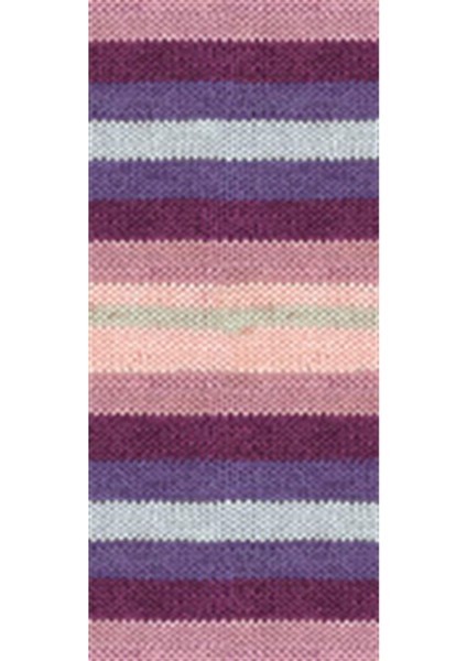 5 Adet Vega Stripe Premium Akrilik El Örgü Ipi Yünü No: 82415 fiyatları