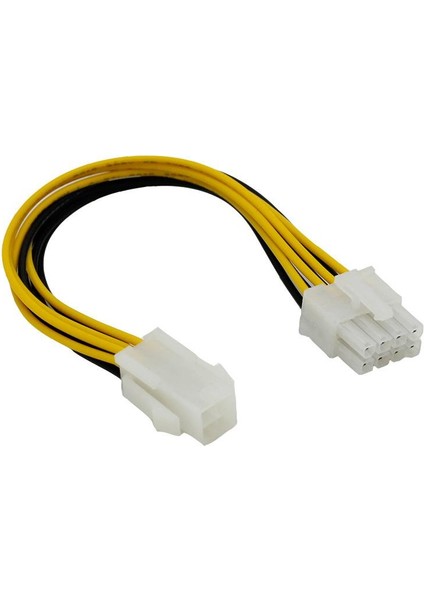 PrimeX Plus PX-4261 4 Pin To 8 Pin Psu Güç Çevirici, Anakrt 4pini 8 Pine Çevirici Kablo