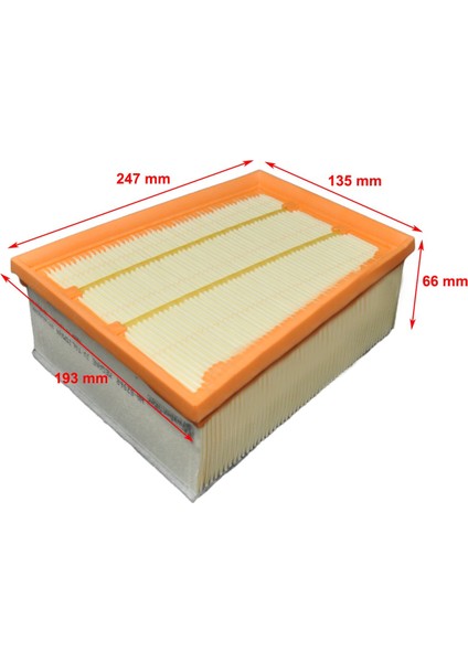 Renault Fluence 1.5-1.6 Dci, 1.6, 2.0 2009-2016 Hava Filtresi fiyatları