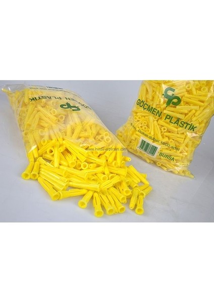 Plastik Roket Dübel 10Luk 500 Adet