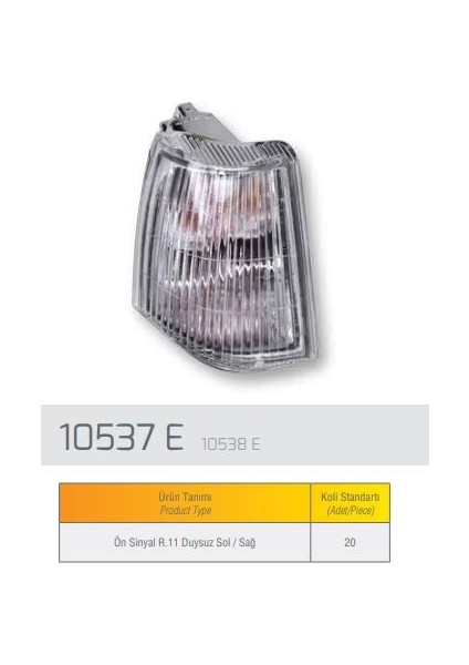 Sinyal Lambasi Sol Duysuz R11