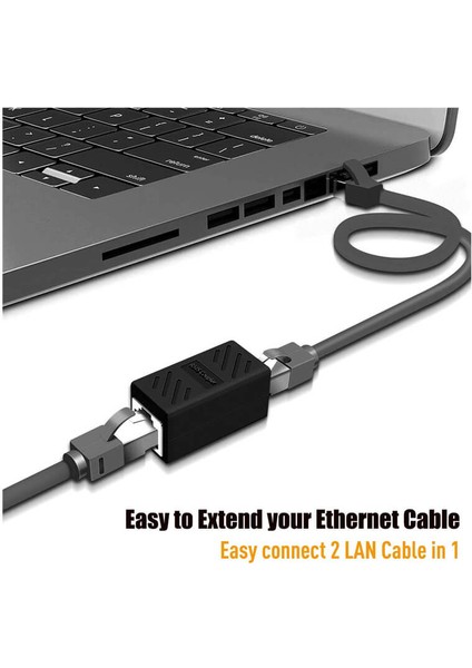 RJ45 Cat6 Cat7 Cat8 Dişi Dişi Kablo Uzatma Aparatı - Kablo Birleştirici Uzatıcı Ara Konnektör modelleri