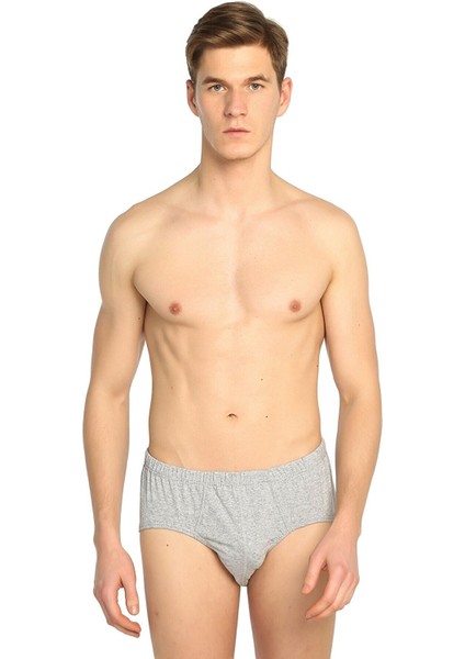 Seher erkek Gri 12'li Slip Külot