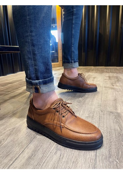 Günlük Ayakkabı T12 Taba (Siyah Taban) fiyatları