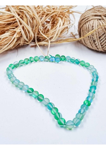 Termal Kuvars Küre Kesim 8 mm Doğal Taş Dizi