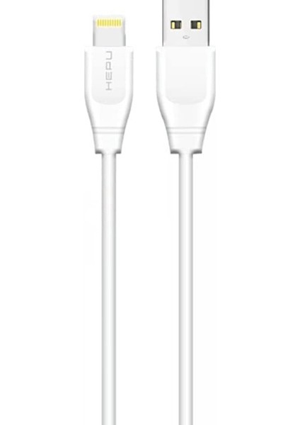 Hepu HP618L Qc3.0 18W Seyahat Şarj Aleti Usb-Lightning Kablo Set