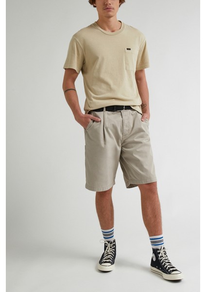 Lee Erkek Mavi Bisiklet Yaka Tişört fırsatları