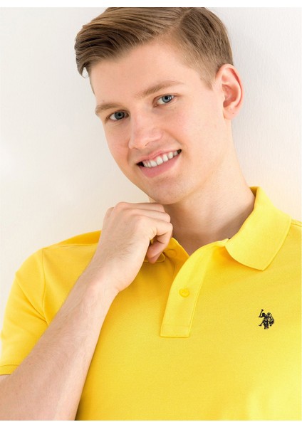 Polo T-Shirt - Koyu Sarı fiyatları