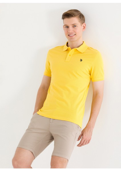 Polo T-Shirt - Koyu Sarı modelleri