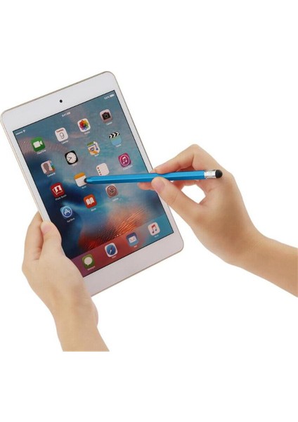 Stylus Kalem Çizim Kalem 2 In1 Dokunmatik Tablet Telefon Notebook Macbook Için Uyumlu Teknik Çizim Kalemi