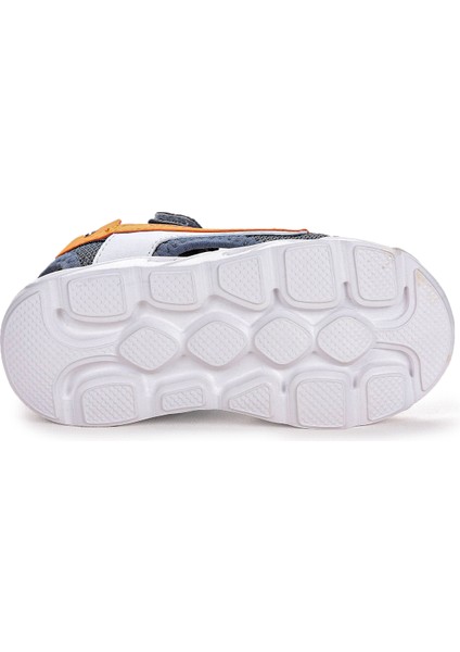 101 Işıklı Günlük Kız/erkek Çocuk Cırtlı Sandalet Ayakkabı Füme indirimleri