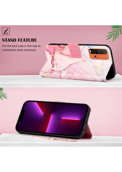 Xiaomi Poco M3 / Redmi 9t / 9 Power Gül Altın LS005 Için Mermer Kılıf (Yurt Dışından) fırsatları