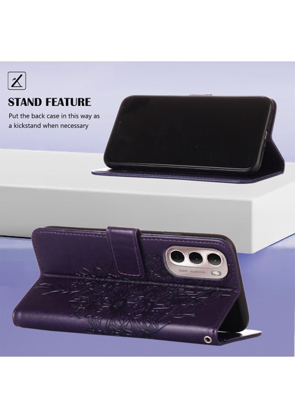 Motorola Moto G Stylus 4g 2022 Koyu Mor Için Kabartmalı Kılıf (Yurt Dışından) fırsatları