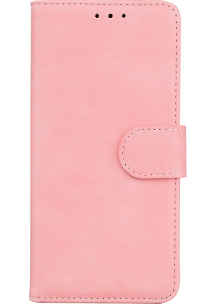 Zte Blade A72 / V40 Vita Pembe Için Cilt Fe Saf Renk Kılıfı (Yurt Dışından)