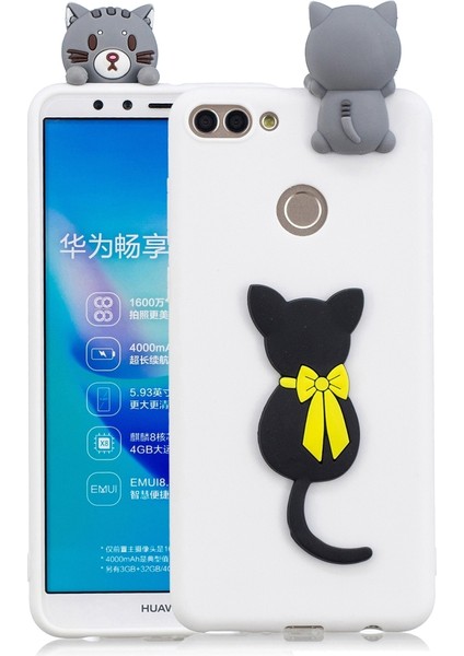 3D Çizgi Film Deseni Şok Geçirmez Tpu Koruyucu Kasa Küçük Kara Kedi (Yurt Dışından) fiyatları