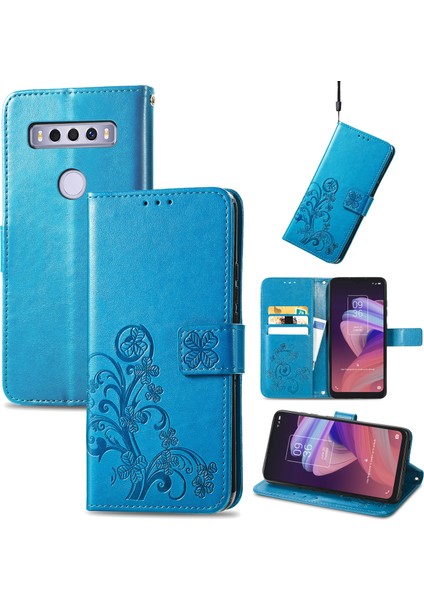 Tcl 10 Se Mavi Için Pu+Tpu Telefon Kılıfı (Yurt Dışından) fiyatları
