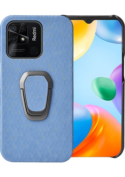 Xiaomi Redmi 10C 4g Açey Mavi Için Ring Tutucu Cilt Telefon Kılıfı (Yurt Dışından) fiyatları