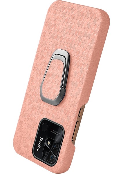 Xiaomi Redmi 10C 4g Pembe Için Ring Tutucu Cilt Telefon Kılıfı (Yurt Dışından) fırsatları