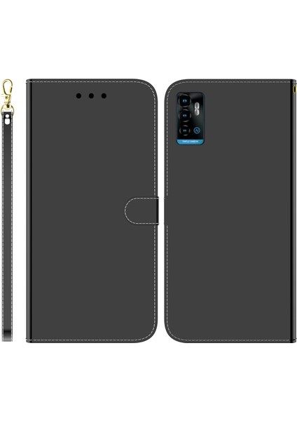 Zte Blade A72 / V40 Vita Black Için Taklit Ayna Pu Kılıfı (Yurt Dışından) modelleri