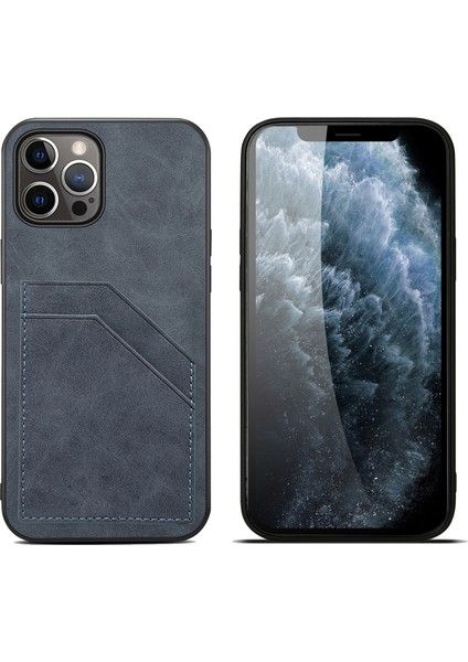 Iphone 13 Pro Gray Için Kart Yuvaları Pu+Tpu Kılıfı (Yurt Dışından) fırsatları