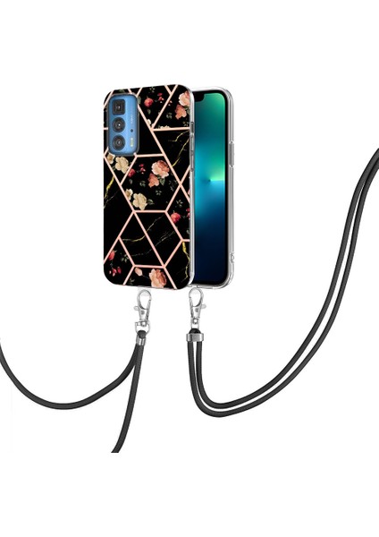 Motorola Edge 20 Pro Black Flower Için Tpu Telefon Kılıfı (Yurt Dışından) fiyatları
