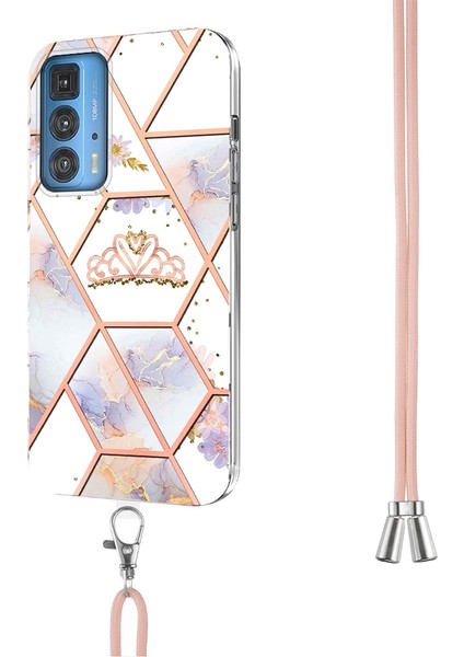 Motorola Edge 20 Pro Imperial Crown Için Tpu Telefon Kılıfı (Yurt Dışından) modelleri