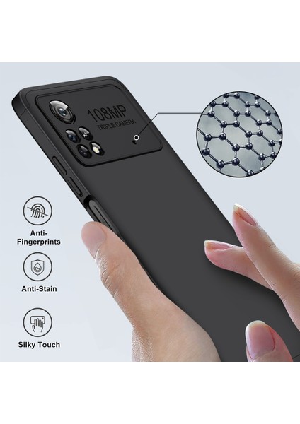 Xiaomi Poco M4 Pro 5g Siyah Için Ekleme Pc Kılıfı (Yurt Dışından) modelleri