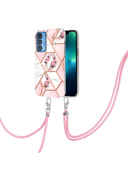 Motorola Edge 20 Pro Pembe Çiçek Için Tpu Telefon Kılıfı (Yurt Dışından) fiyatları