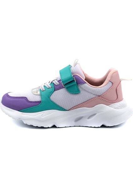 Tokyo Beyaz Mor Cırtlı Anatomik Kız Çocuk Spor Ayakkabı fiyatları