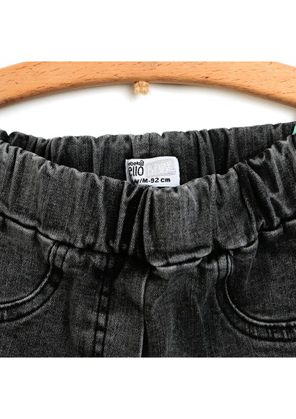 Basic Kız Bebek Siyah Denim Pantolon Kız Bebek fiyatları